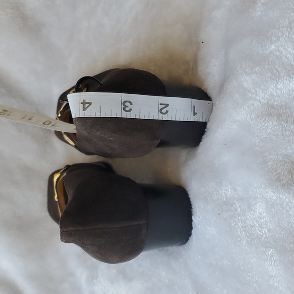 GUCCI SUEDE VINTAGE SHOES - Picture 4 of 15